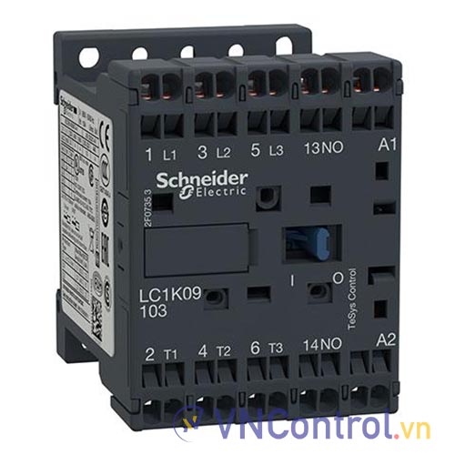 Công tắc tơ 3 pha SCHNEIDER LC1K09103E7 48VAC 9A 4kW 1NO