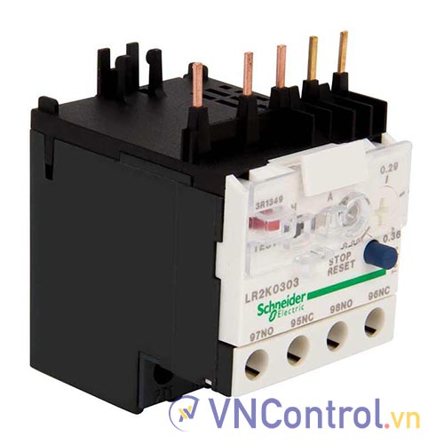 Rơ le nhiệt TeSys K SCHNEIDER LR2K0303