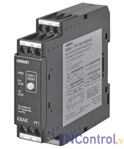 Relay bảo vệ động cơ nhiệt điện trở OMRON K8AK-PT1 100-240VAC