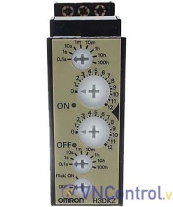 Rơ le thời gian chế độ Flicker OMRON H3DKZ-FA DC12 1200h