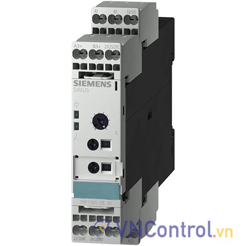 Bộ đặt thời gian đa năng SIEMENS 3RP15 05-2BQ30 110VAC/24VDC, 100h