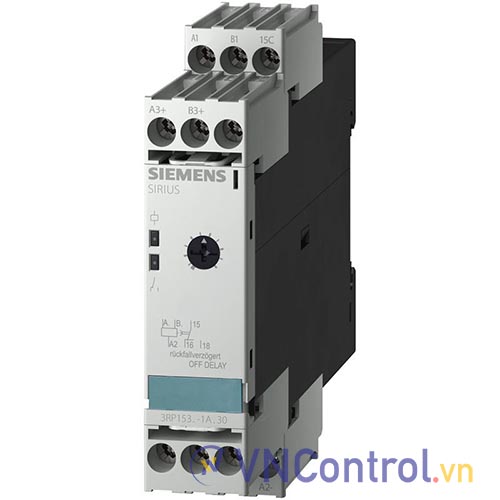 Bộ định thời OFF-delay SIEMENS 3RP15 32-1AP30 220VAC, 30s