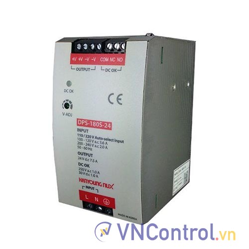 Bộ nguồn Hanyoung DPS-180S-24 180W 24VDC