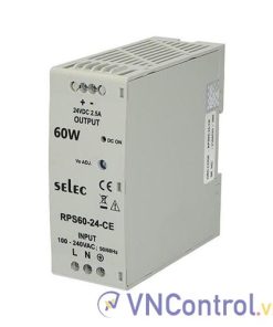 Bộ nguồn Selec RPS60-24 2.5A 24VDC 60W