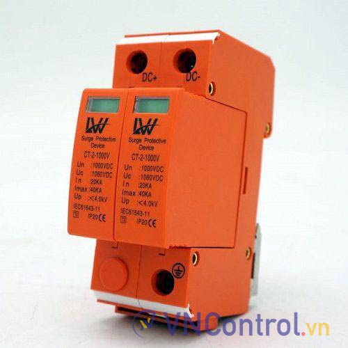 CB chống sét DC LW 1000VDC 40kA 2P