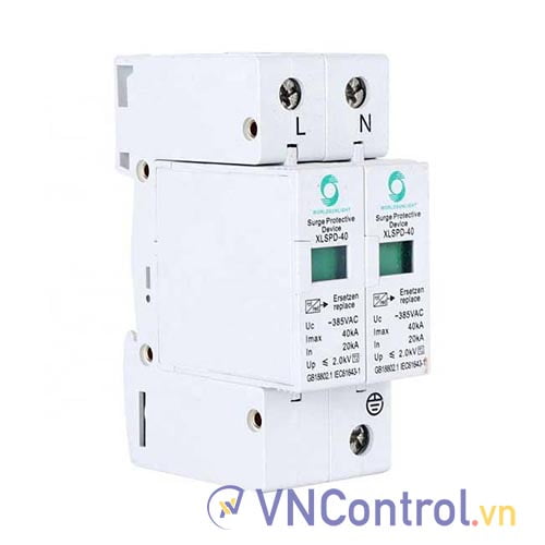 CB chống sét XLSPD-40 40kA 1P+N