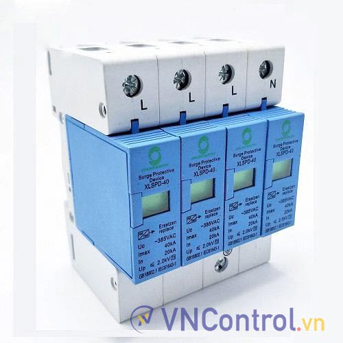 CB chống sét XLSPD-40 40kA 3P+N