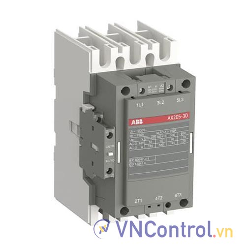 1SFL501074R8011 – Contactor ABB AX205-30-11-80 205A 110kW 220-230V