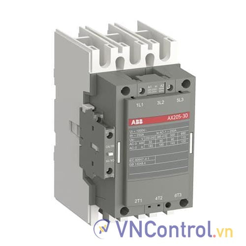 1SFL501074R8011 – Contactor ABB AX205-30-11-80 205A 110kW 220-230V