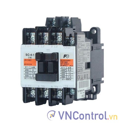 Contactor Fuji SC-4-1 110V 22A 11kW NO, NC