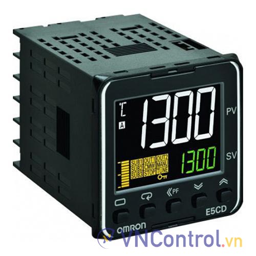 Bộ điều khiển nhiệt độ OMRON E5CD-QX2ADM-800 110-220VAC, 48x48mm