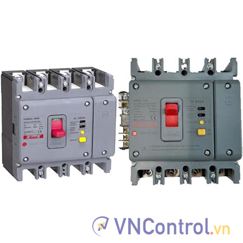 Aptomat khối chống giật 4 pha (ELCB) HIMEL HDM3L25F250B3X0B1 250A 100/300/500mA
