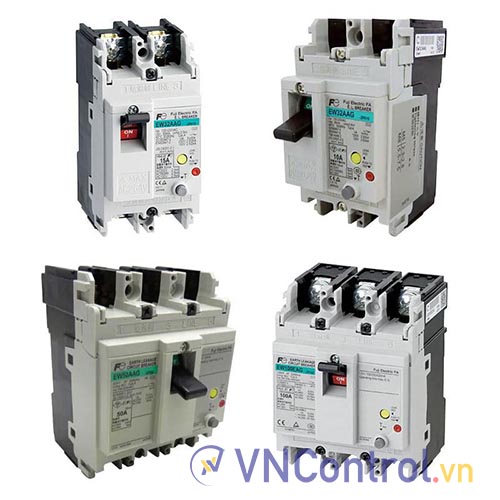 Aptomat khối chống giật 2 cực FUJI EW32AAG-2P020B .