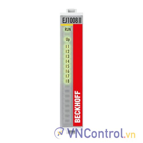 EJ1008 | EtherCAT plug-in module, 8-channel digital input, 24 V DC, 3 ms