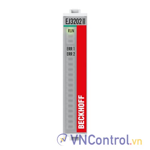 EJ3202 | EtherCAT plug-in module, 2-channel analog input, temperature, RTD (Pt100), 16 bit