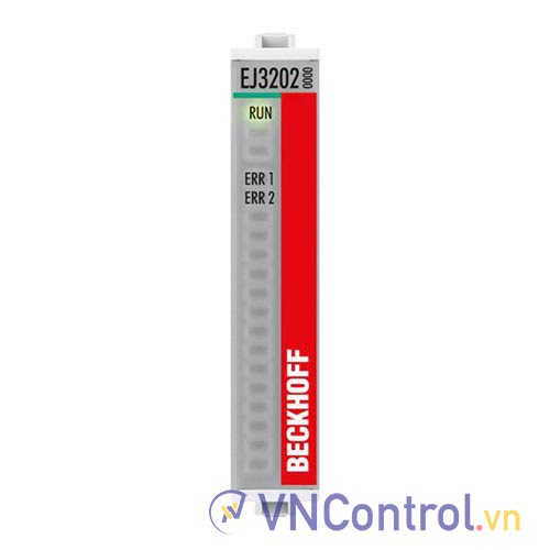 EJ3202 | EtherCAT plug-in module, 2-channel analog input, temperature, RTD (Pt100), 16 bit