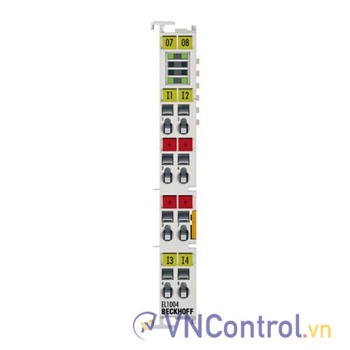 EL1004 | EtherCAT Terminal, 4-channel digital input, 24 V DC, 3 ms