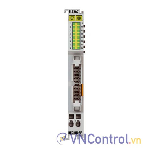 EL1862 | EtherCAT Terminal, 16-channel digital input, 24 V DC, 3 ms, flat-ribbon cable