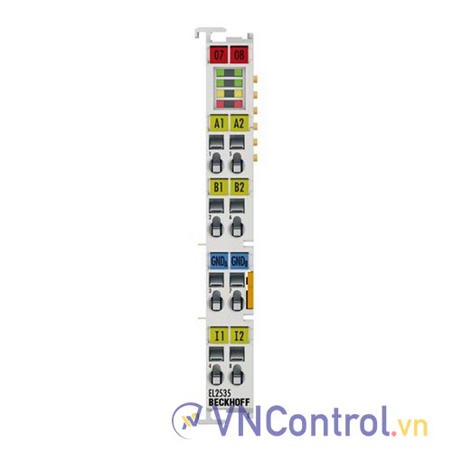 EL2535-0002 | EtherCAT Terminal, 2-channel PWM output, 24 V DC, 2 A, current-controlled