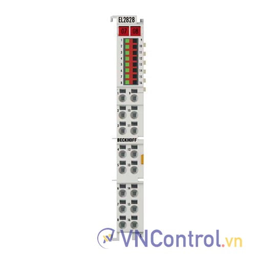 EL2828 | EtherCAT Terminal, 8-channel digital output, 24 V DC, 2 A