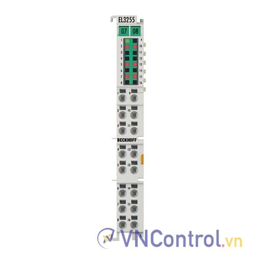 EL3255 | EtherCAT Terminal, 5-channel analog input, potentiometer, 300 ?…50 k?, 16 bit