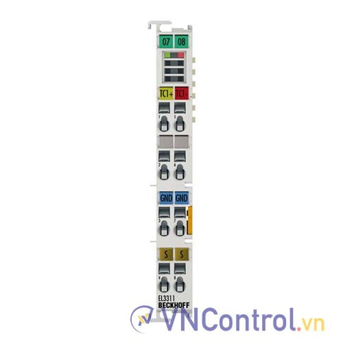 EL3311 | EtherCAT Terminal, 1-channel analog input, temperature, thermocouple, 16 bit