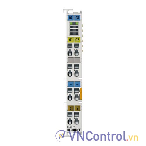 EL4032 | EtherCAT Terminal, 2-channel analog output, voltage, ±10 V, 12 bit