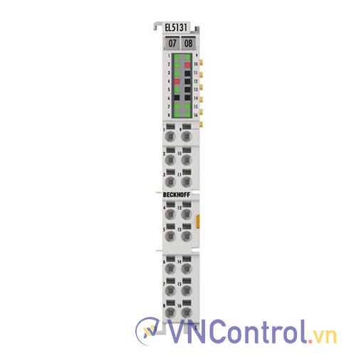 EL5131 | EtherCAT Terminal, 1-channel encoder interface, incremental, 5 V DC, 5 MHz, with 2 x digital output 24 V DC