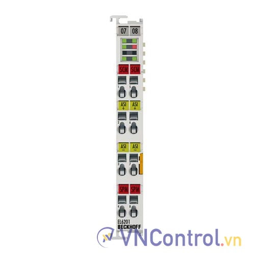EL6201 | EtherCAT Terminal, 1-channel communication interface, ASi, master