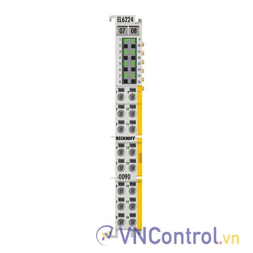 EL6224-0090 | EtherCAT Terminal, 4-channel communication interface, IO-Link, master, TwinSAFE SC