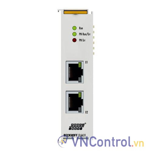 EL6631 | EtherCAT Terminal, 2-port communication interface, PROFINET RT, controller