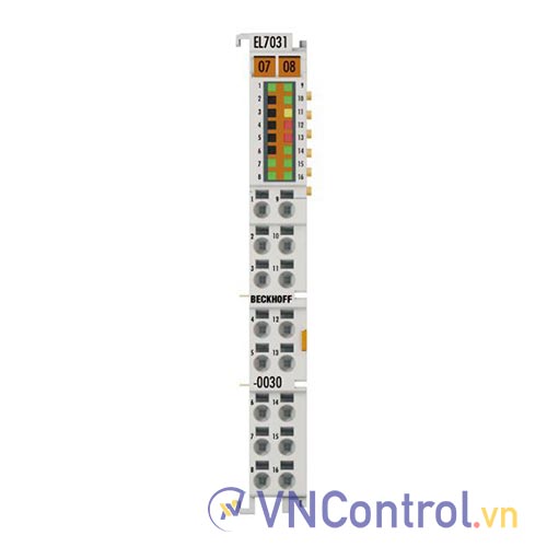 EL7031-0030 | EtherCAT Terminal, 1-channel motion interface, stepper motor, 24 V DC, 2.8 A