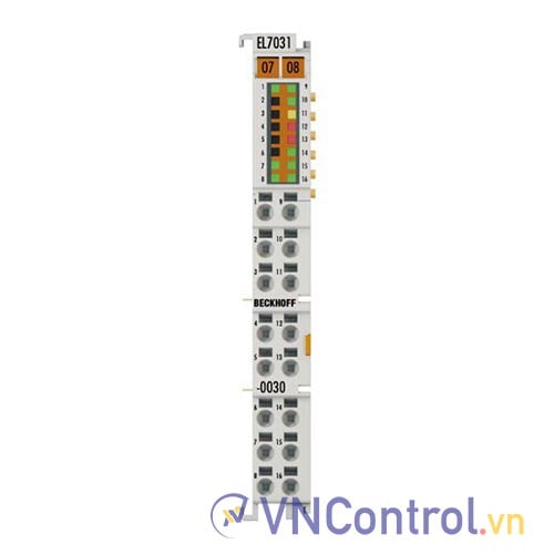 EL7031-0030 | EtherCAT Terminal, 1-channel motion interface, stepper motor, 24 V DC, 2.8 A