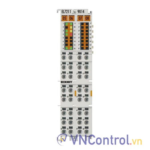 EL7211-9014 | EtherCAT Terminal, 1-channel motion interface, servo motor, 48 V DC, 4.5 A, OCT, suitable for STO applications