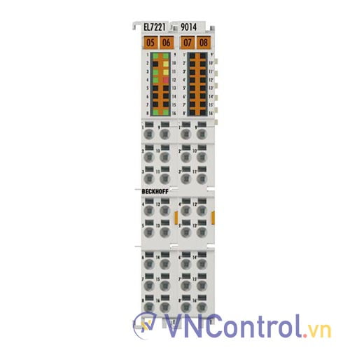 EL7221-9014 | EtherCAT Terminal, 1-channel motion interface, servo motor, 48 V DC, 8 A, OCT, suitable for STO applications