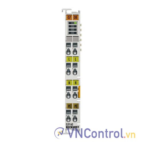 EL9160 | Potential supply terminal, 120…230 V AC, with diagnostics