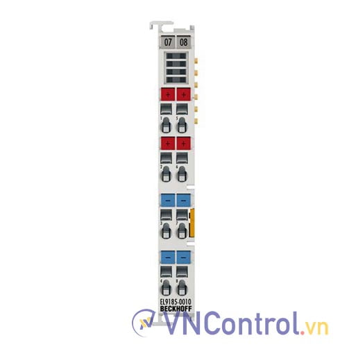 EL9185-0010 | Potential distribution terminal, 4 x 24 V DC, 4 x 0 V DC, potential supply function