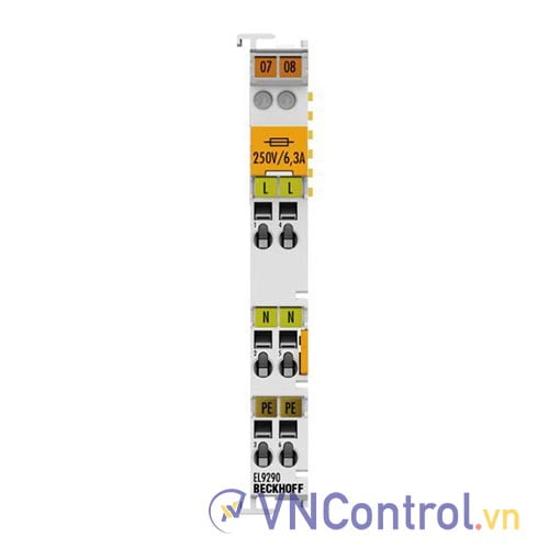 EL9290 | Potential supply terminal, for voltages up to 230 V AC, with fuse