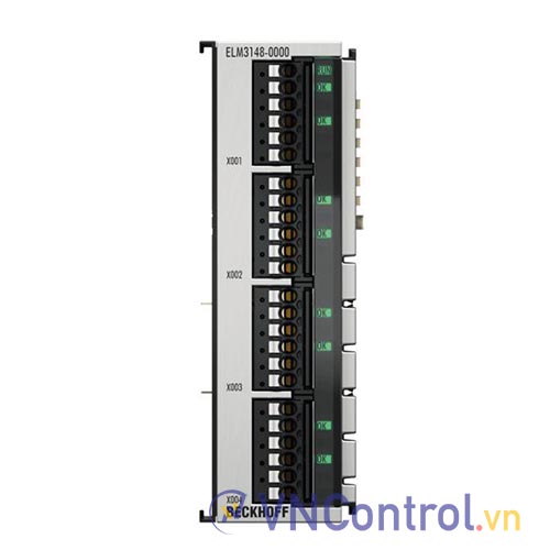 ELM3148-0000 | EtherCAT Terminal, 8-channel analog input, multi-function, ±10…±1.25 V, ±20 mA, 24 bit, 1 ksps