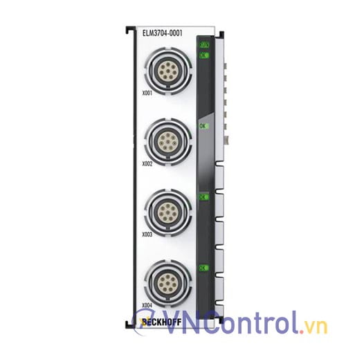 ELM3704-0001 | EtherCAT Terminal, 4-channel analog input, multi-function, 24 bit, 10 ksps, LEMO