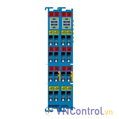 ELX2008 | EtherCAT Terminal, 8-channel digital output, 24 V DC, 30 mA, Ex i