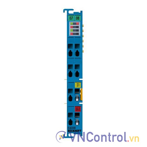 ELX3181 | EtherCAT Terminal, 1-channel analog input, current, 4…20 mA, 16 bit, single-ended, HART, Ex i