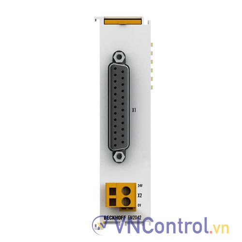 EM2042 | EtherCAT Terminal, 16-channel digital output, 24 V DC, 0.5 A, D-sub