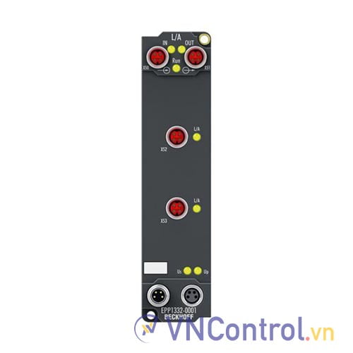 EPP1332-0001 | EtherCAT P Box, 2-port EtherCAT P junction, with refresh