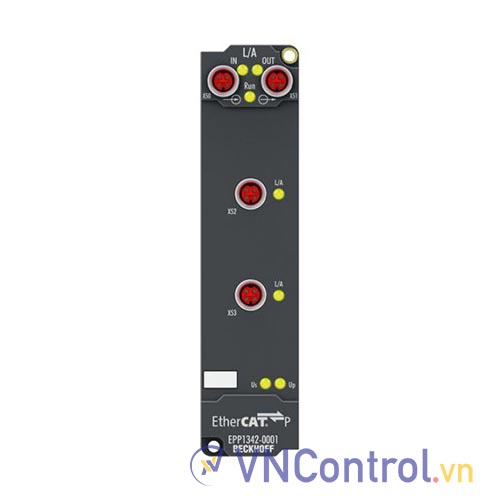EPP1342-0001 | EtherCAT P Box, 2-port EtherCAT P junction