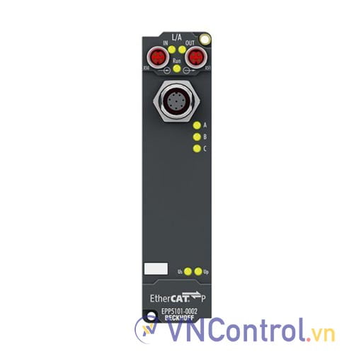 EPP5101-0002 | EtherCAT P Box, 1-channel encoder interface, incremental, 5 V DC (DIFF RS422, TTL), 1 MHz, M12