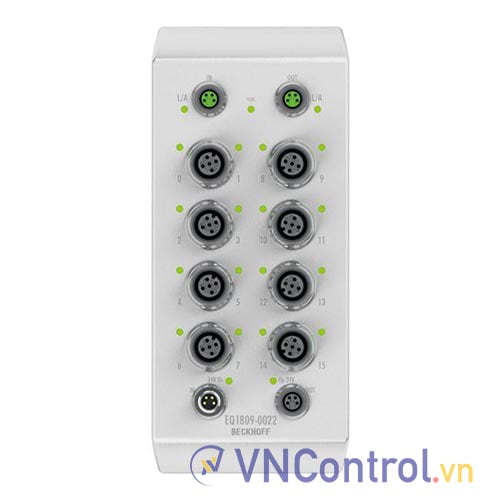 EQ1809-0022 | EtherCAT Box, 16-channel digital input, 24 V DC, 3 ms, M12, stainless steel