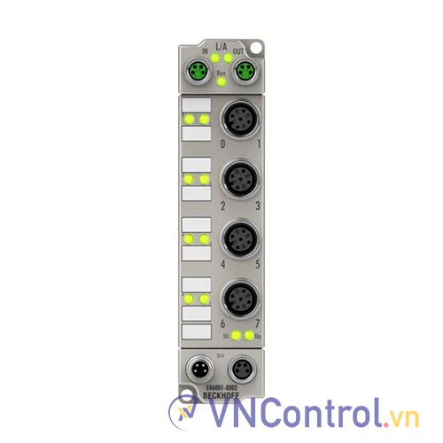 ER6001-0002 | EtherCAT Box, 1-channel communication interface, serial, RS232/RS422/RS485, M12, zinc die-cast