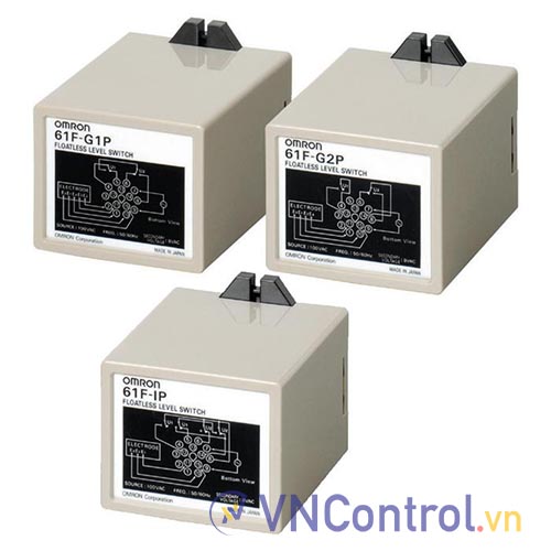 Bộ điều khiển mức loại chân cắm OMRON 61F-IP AC100