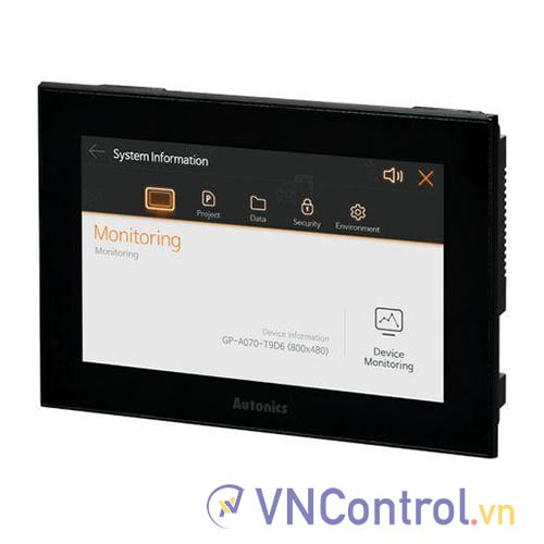 HMI Autonics GP-A070-T9D6 (7 inch) 24VDC